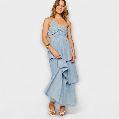 Harmonie - Außergewöhnliches Maxi-Kleid