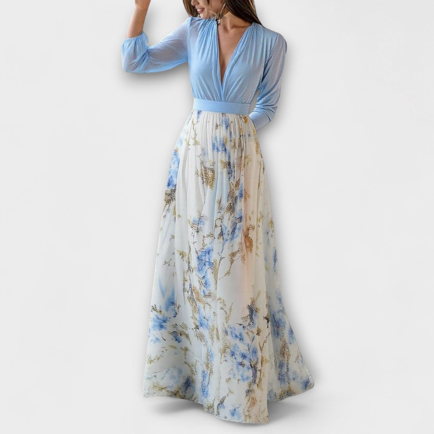 Harper - Florales Maxikleid