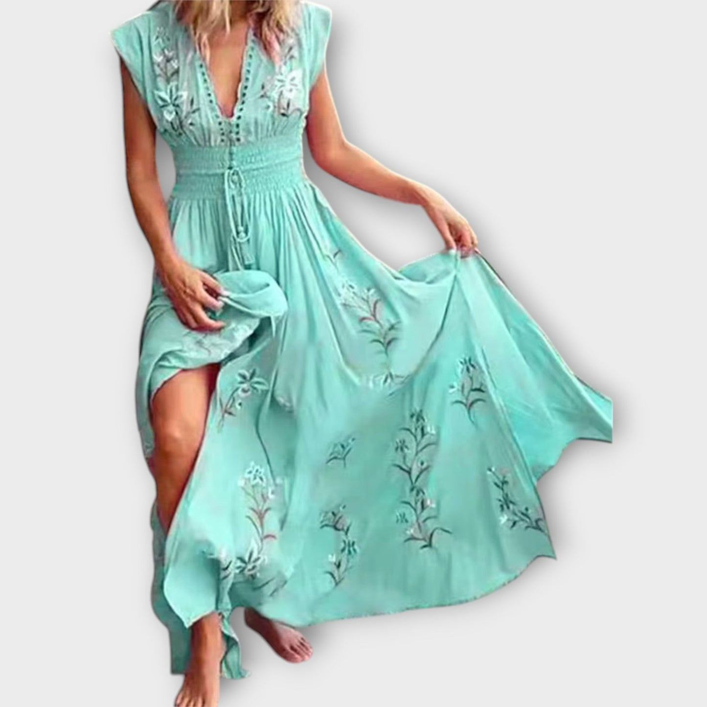 Felizia – Boho Kleid mit bezaubernder Stickerei