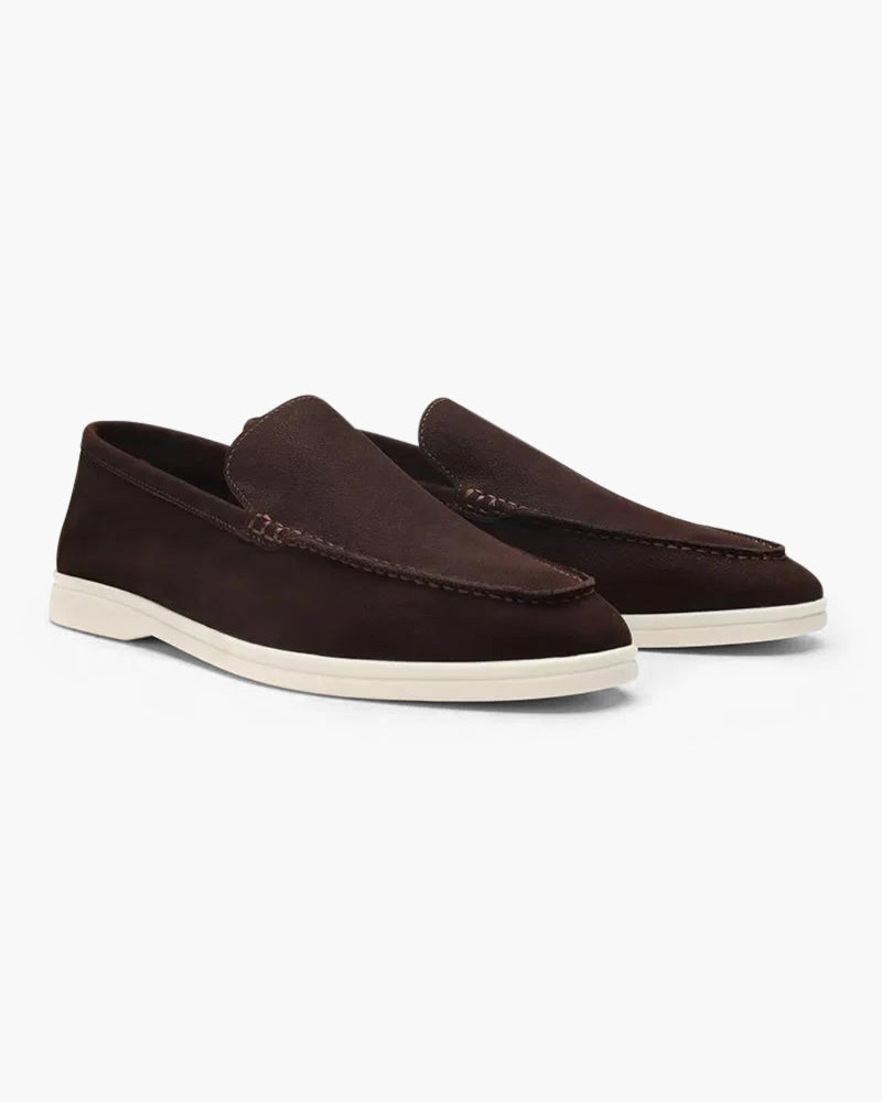 Old Money Rindsleder Slipper
