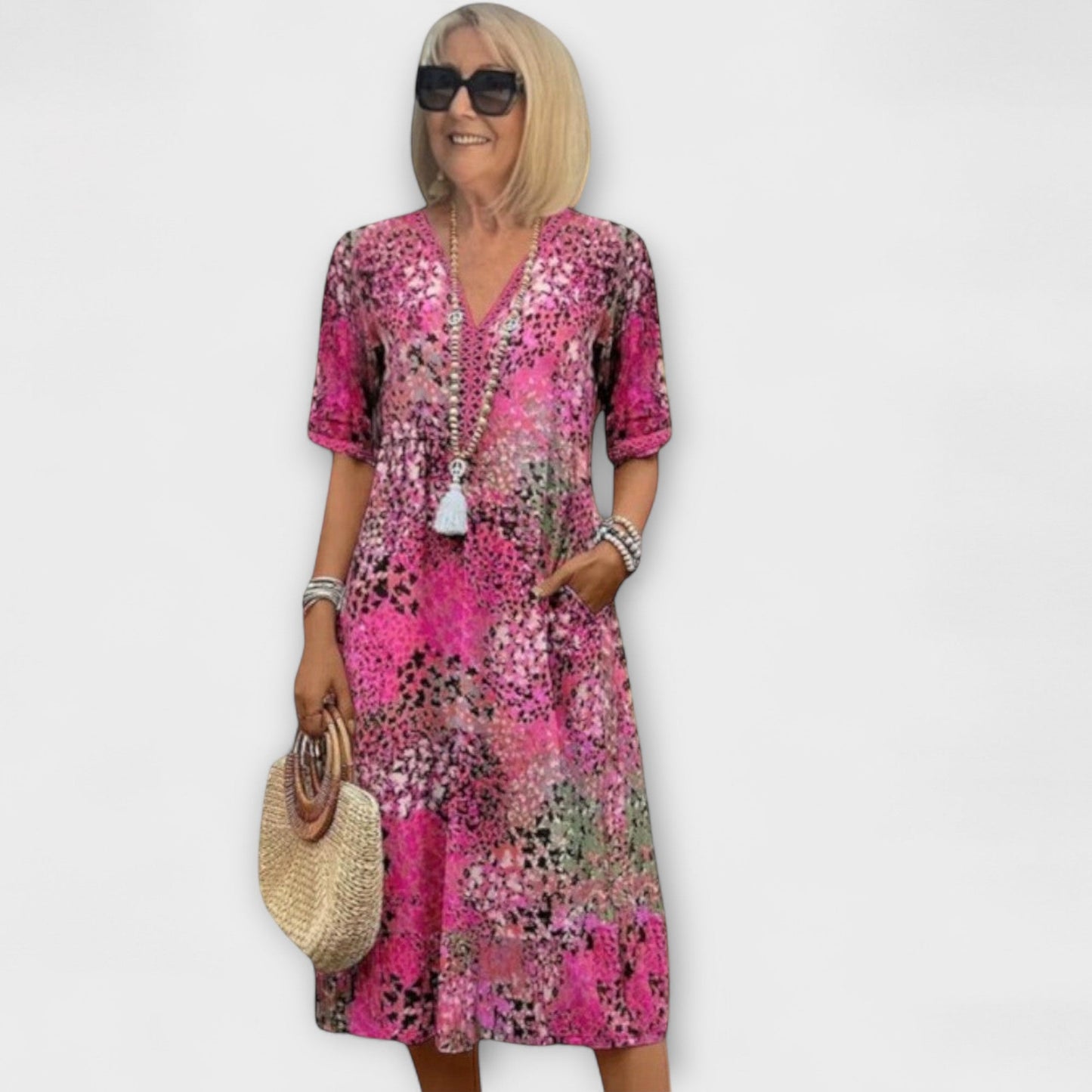 Maja - Floral Kleid
