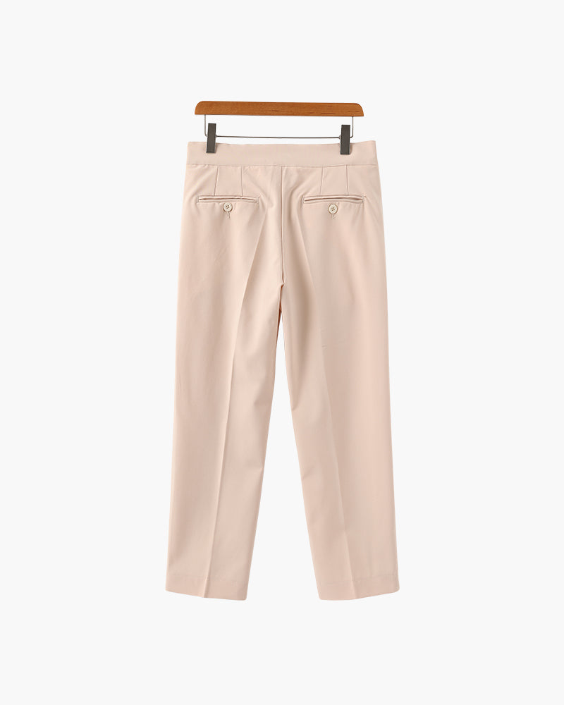 Paris Hohe Taille Pantalon