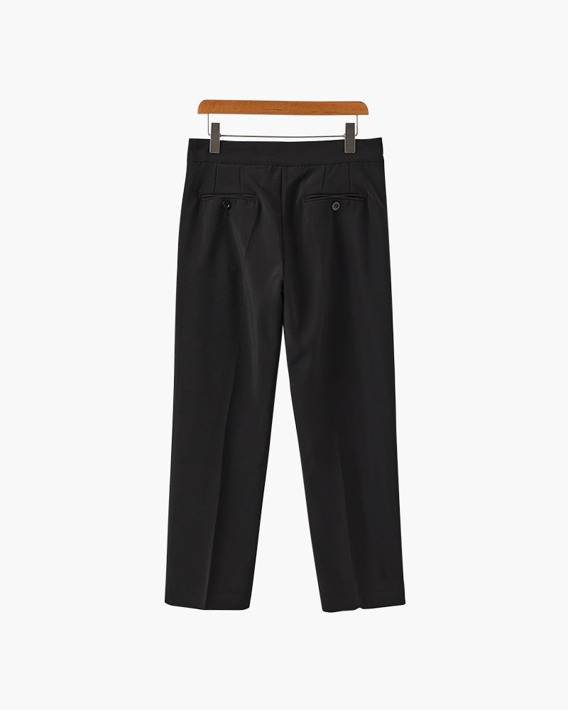 Paris Hohe Taille Pantalon