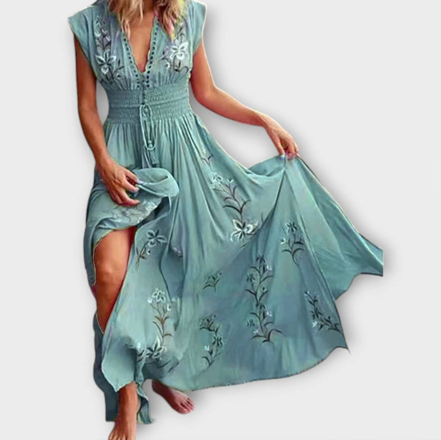 Felizia – Boho Kleid mit bezaubernder Stickerei