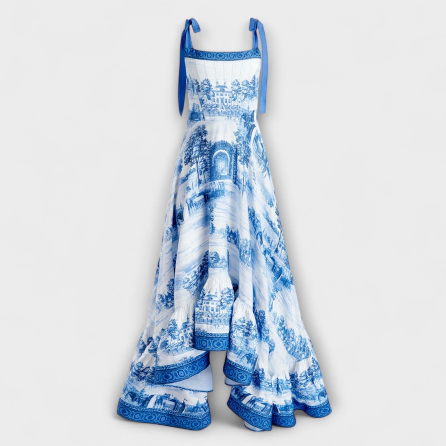 Lucia - Charmantes Floral-Maxi-Kleid