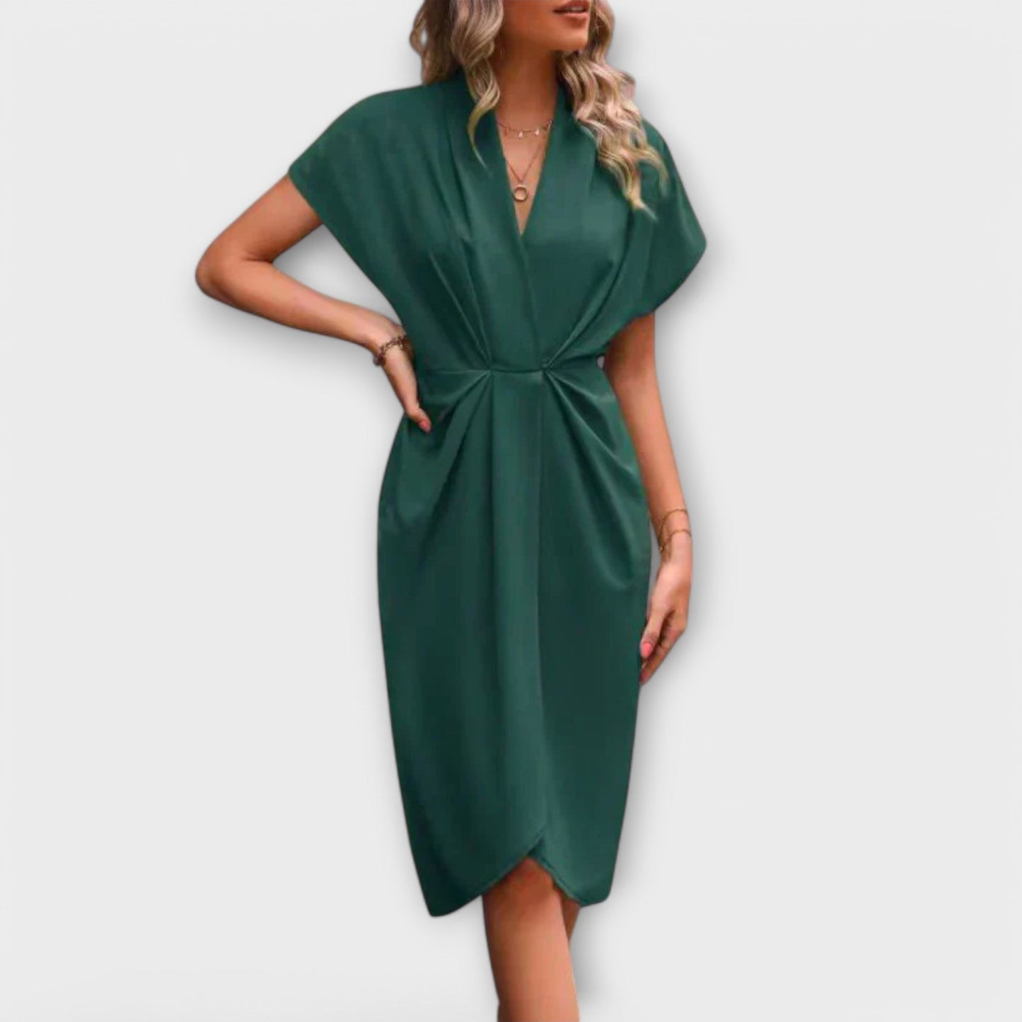 Serena - Midi Wickelkleid