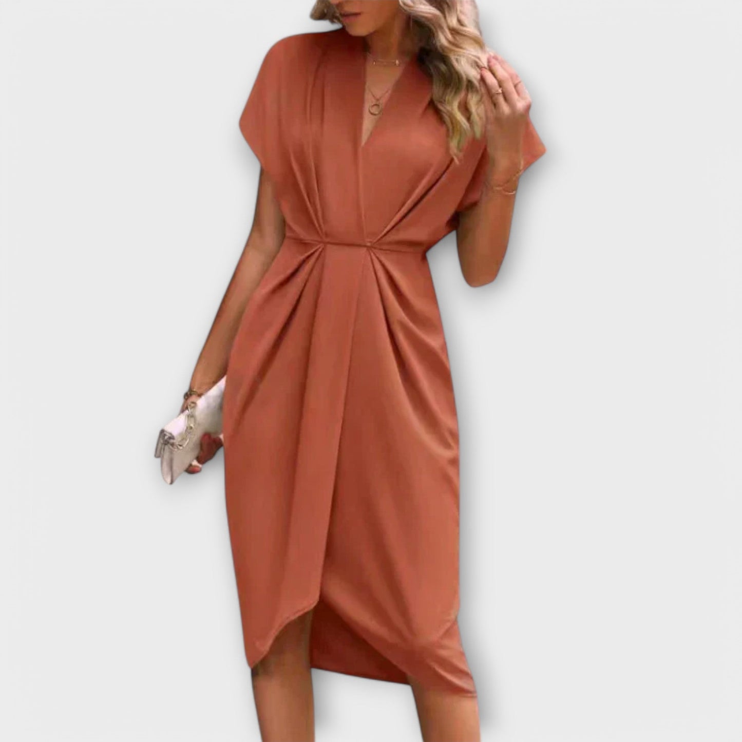 Serena - Midi Wickelkleid