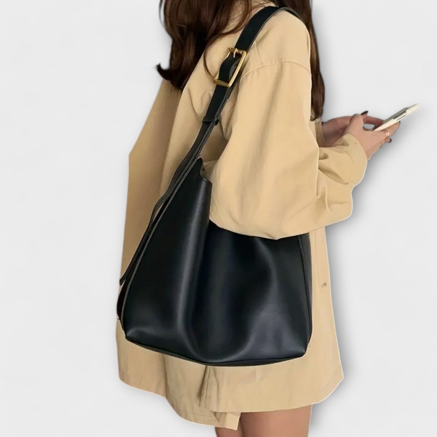 Aurellia. – Elegante Lederschultertasche