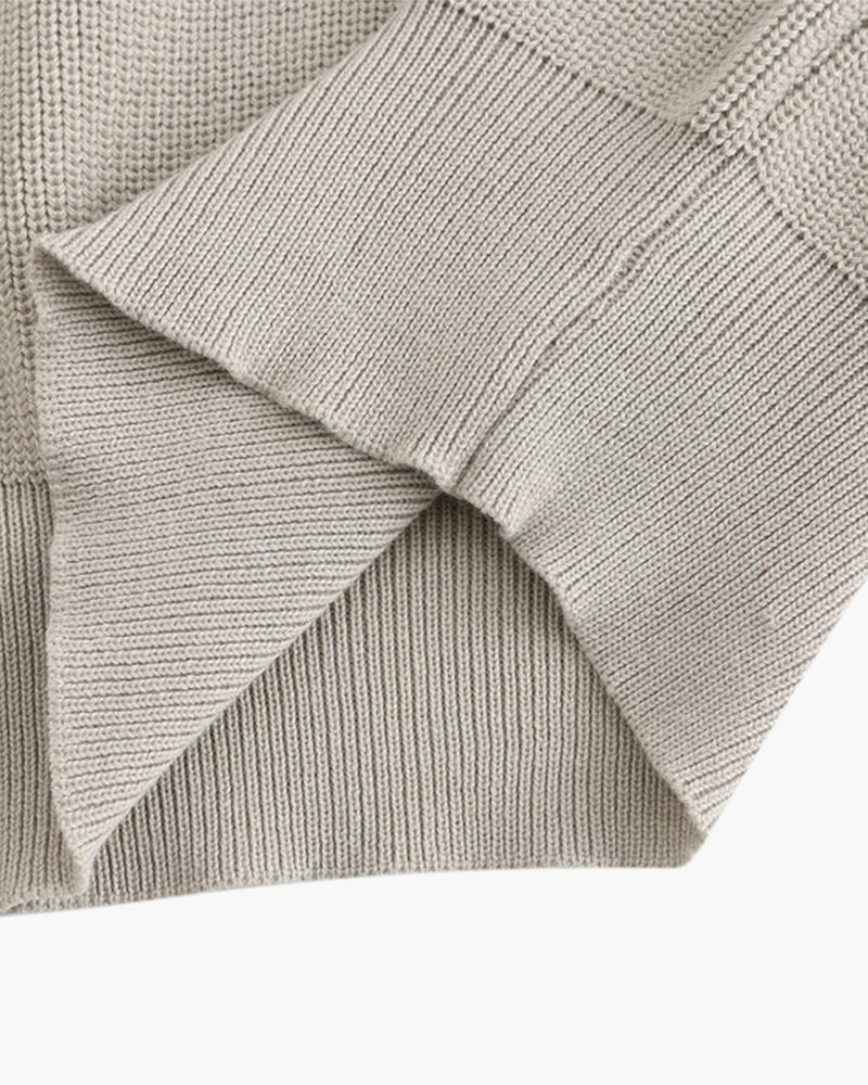 Cesare Halbzip Sweater