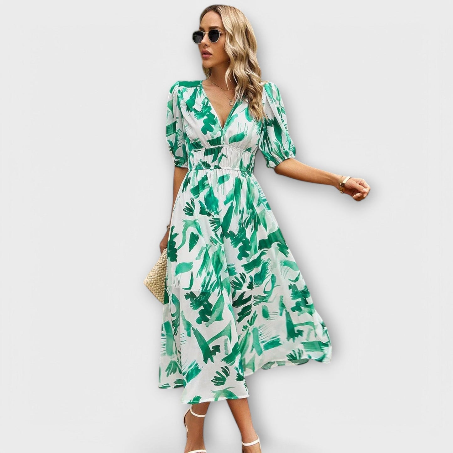 Mathilda - Stilvolles Midi-Kleid
