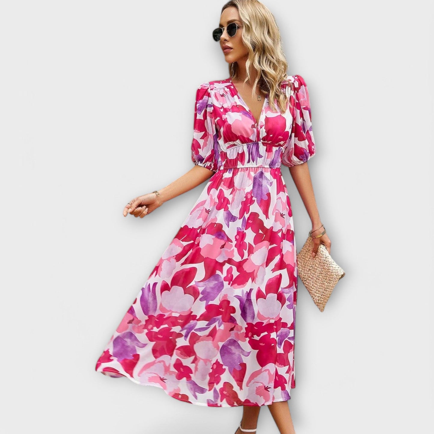 Mathilda - Stilvolles Midi-Kleid