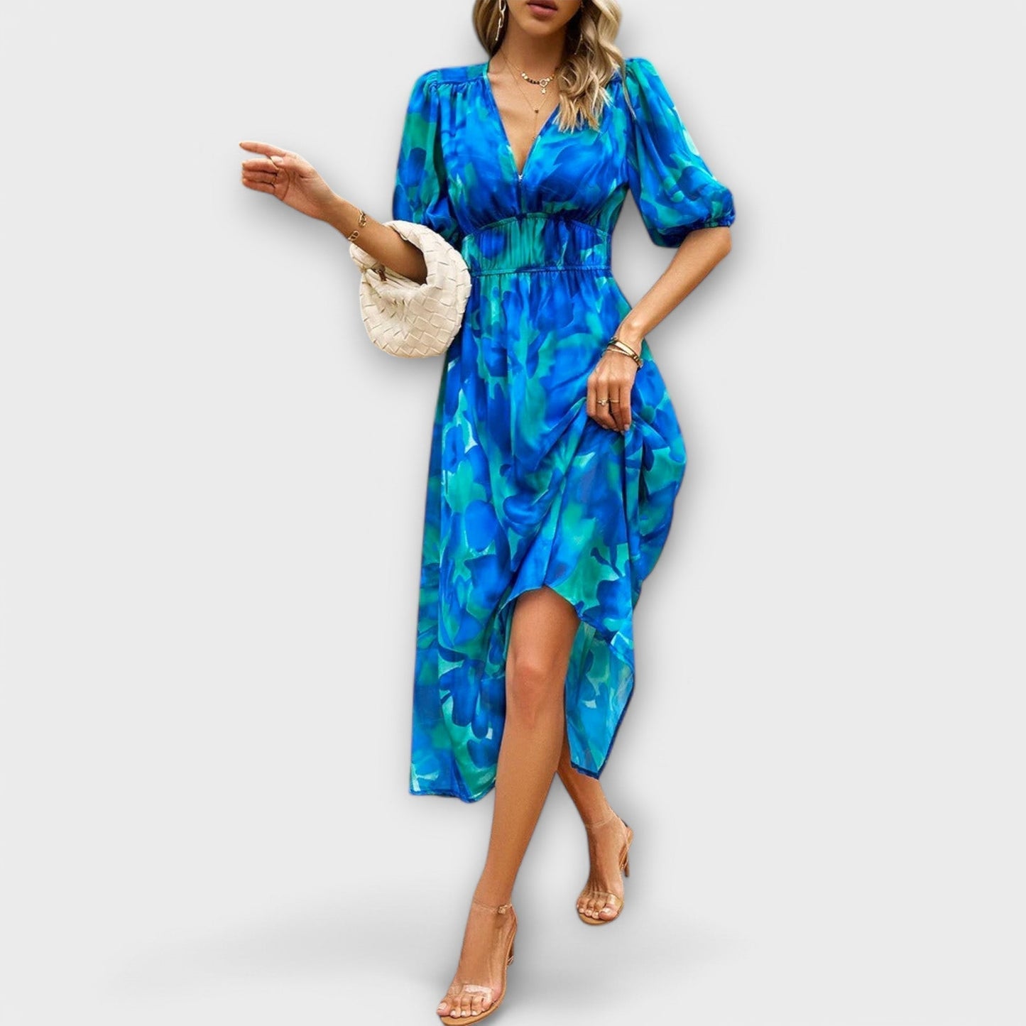 Mathilda - Stilvolles Midi-Kleid