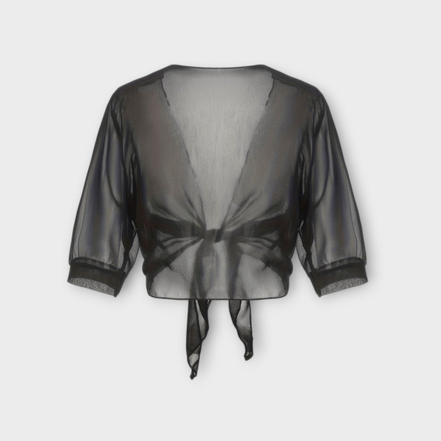 Olivia - Bluse mit offener Front