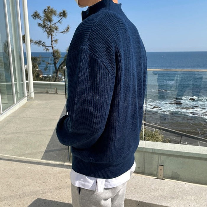 Halbzip Sweater