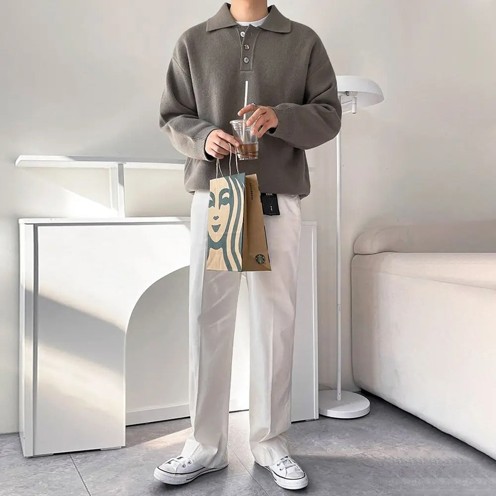 Grau-Sweater