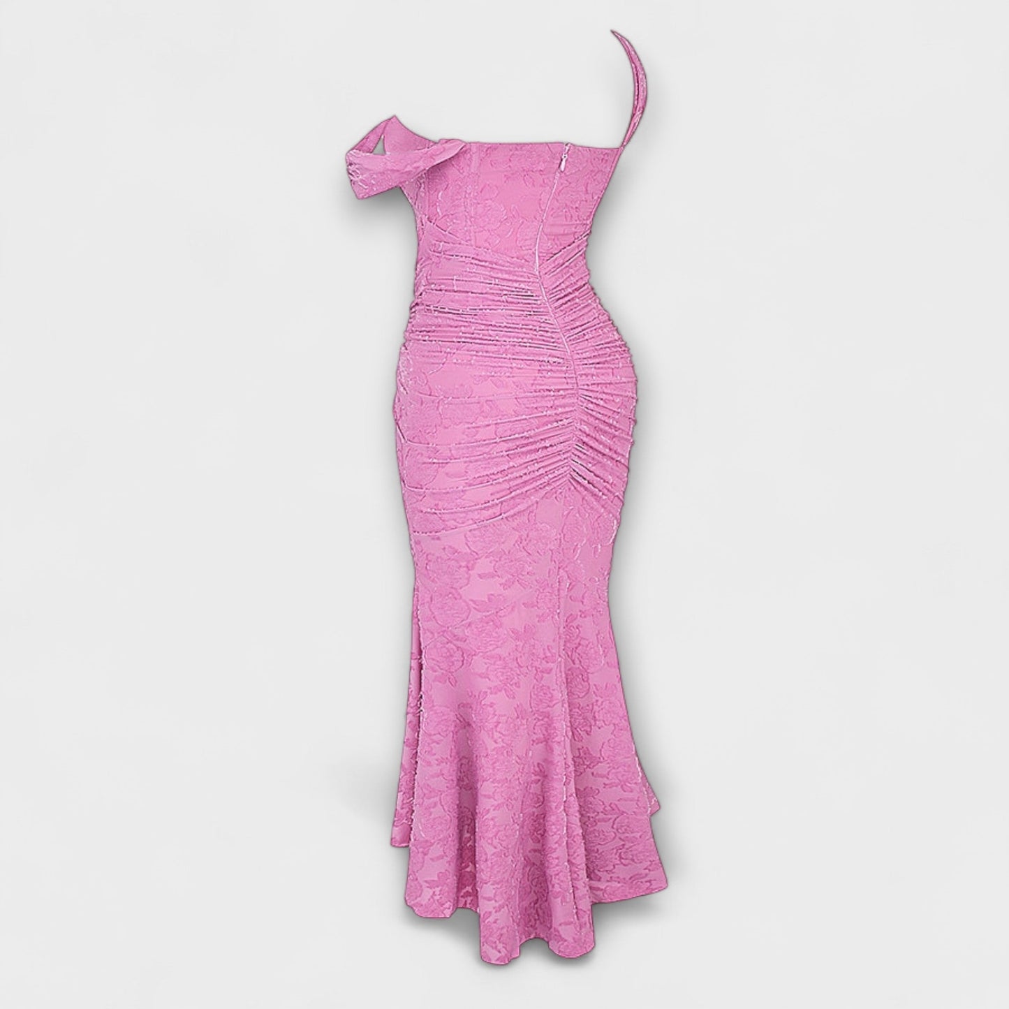 Renske - Langes Kleid mit elegantem und raffiniertem Korsett