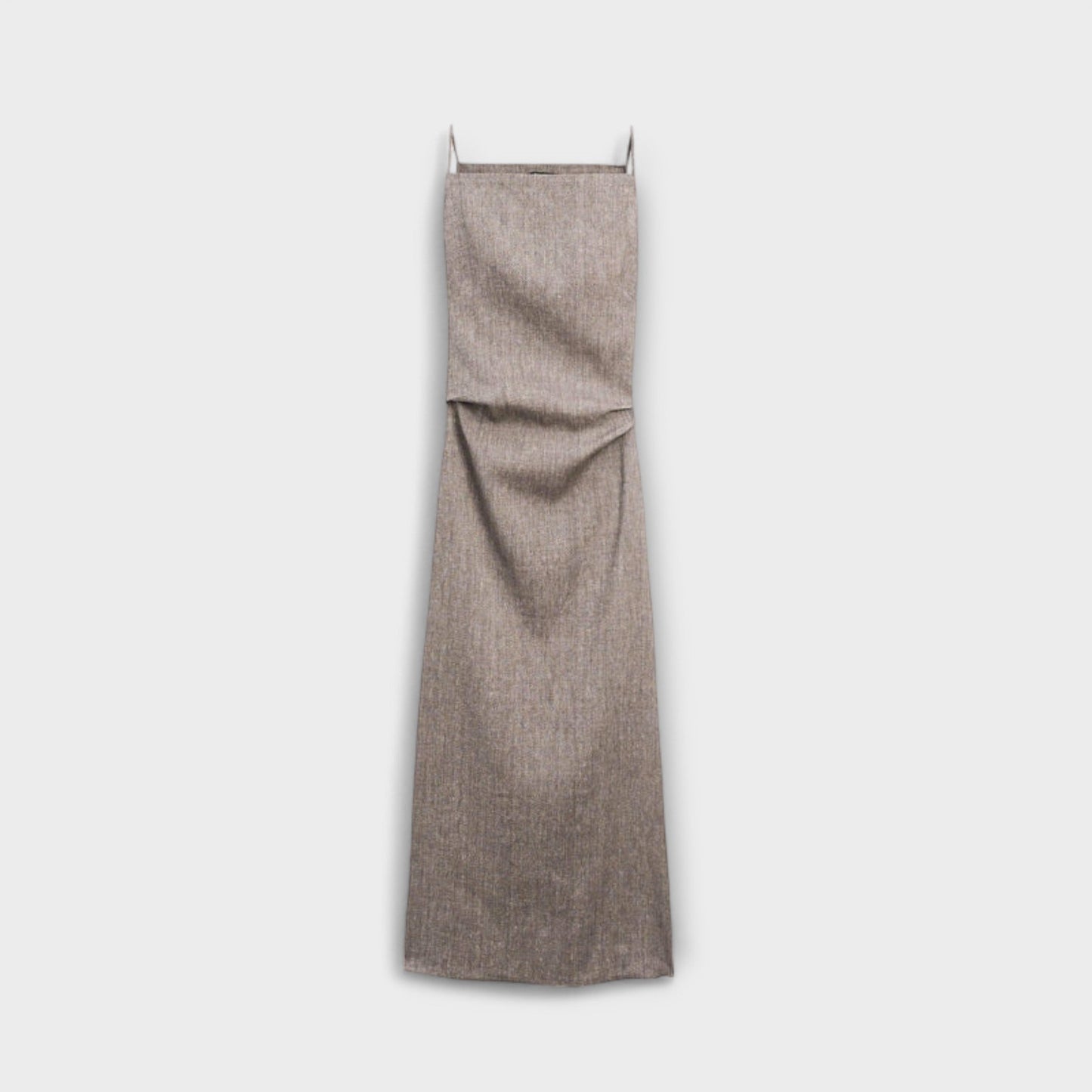 Clara - Fließendes Maxikleid aus Leinen-Mischung