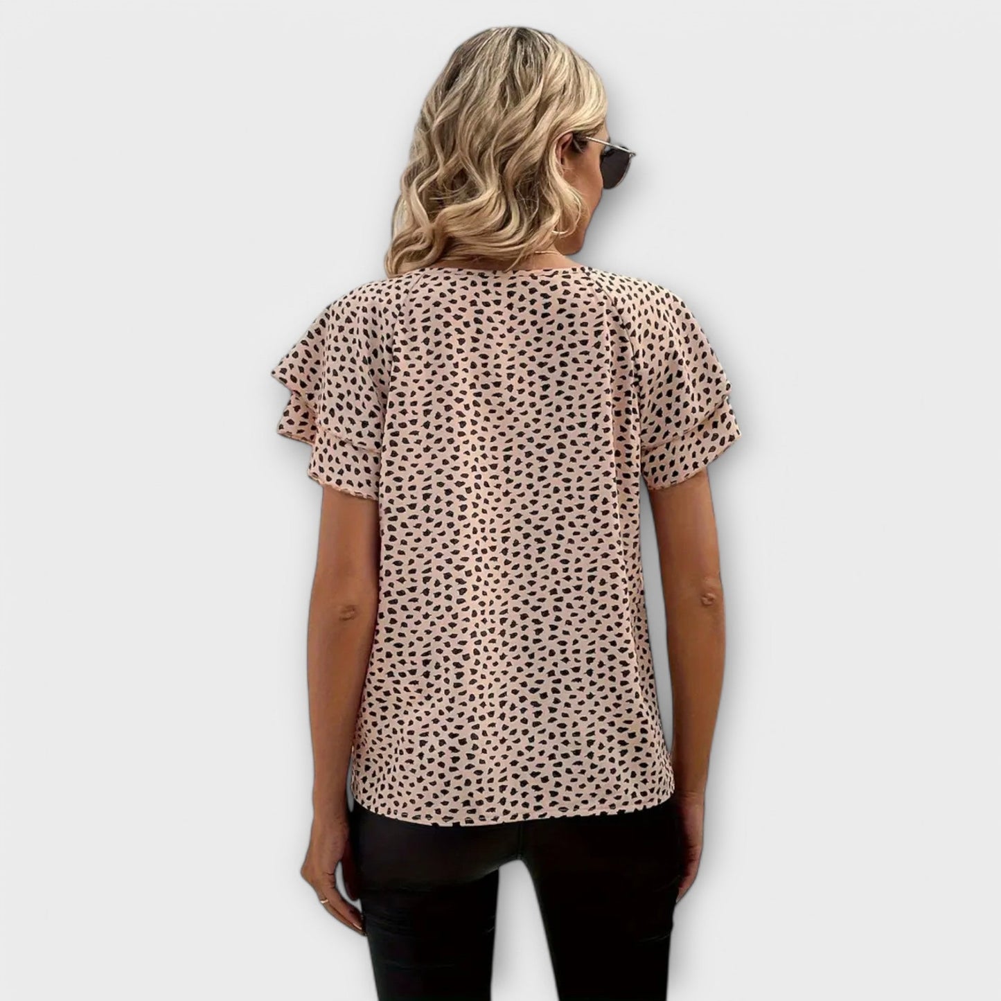 Emily - Bluse mit Allover-Print