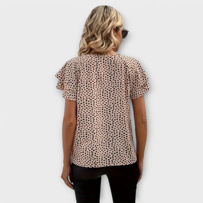 Emily - Bluse mit Allover-Print