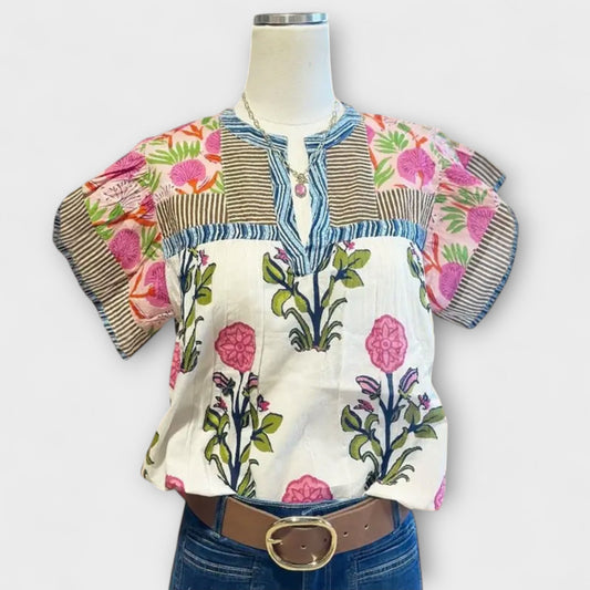 Uriella – Boho-Bluse