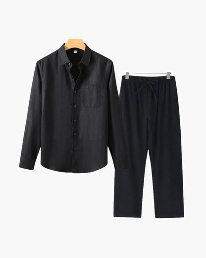 Altes Geld Leinen Combo (Langarmshirt)