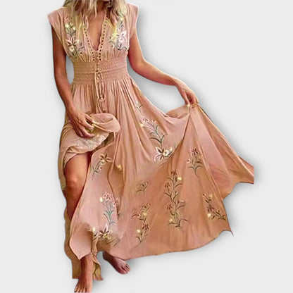 Felizia – Boho Kleid mit bezaubernder Stickerei