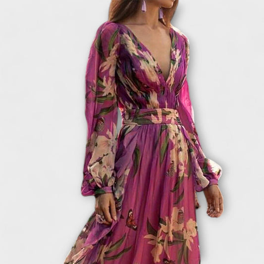 Hochwertiges Elegantes Maxikleid