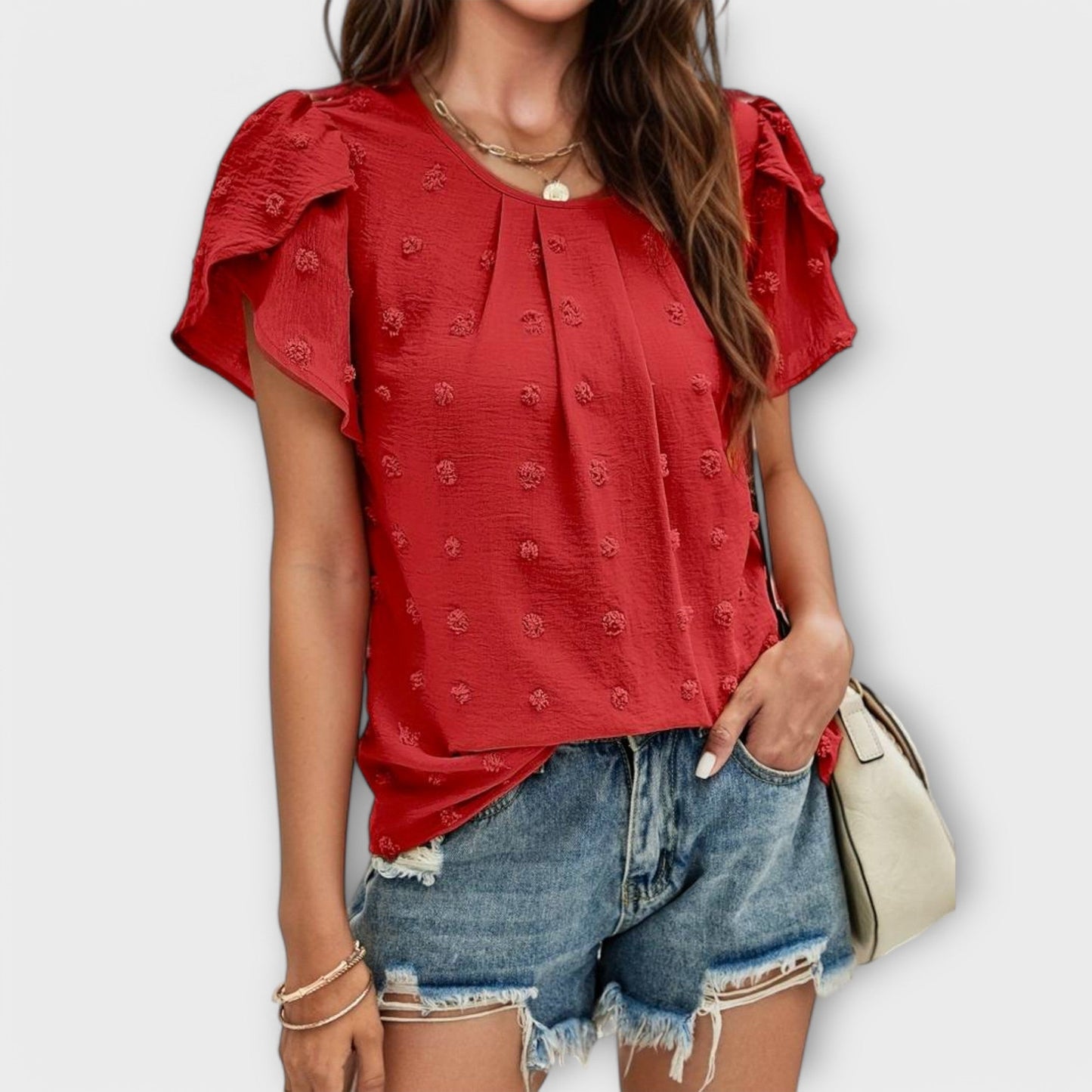 Charlotte - Die perfekte Polka Dot Bluse