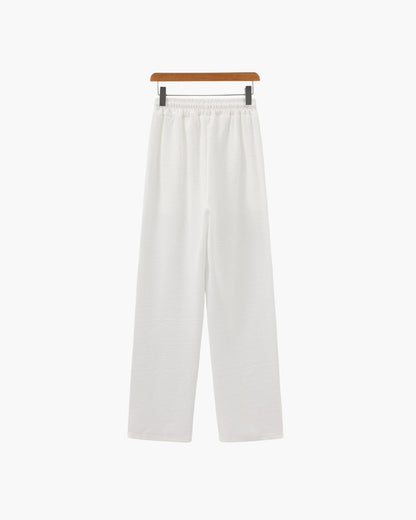Baumwoll-Polo & Hosen-Set