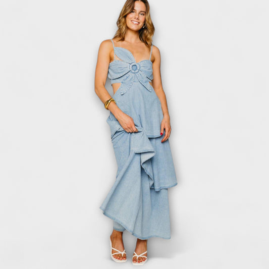 Harmonie - Außergewöhnliches Maxi-Kleid