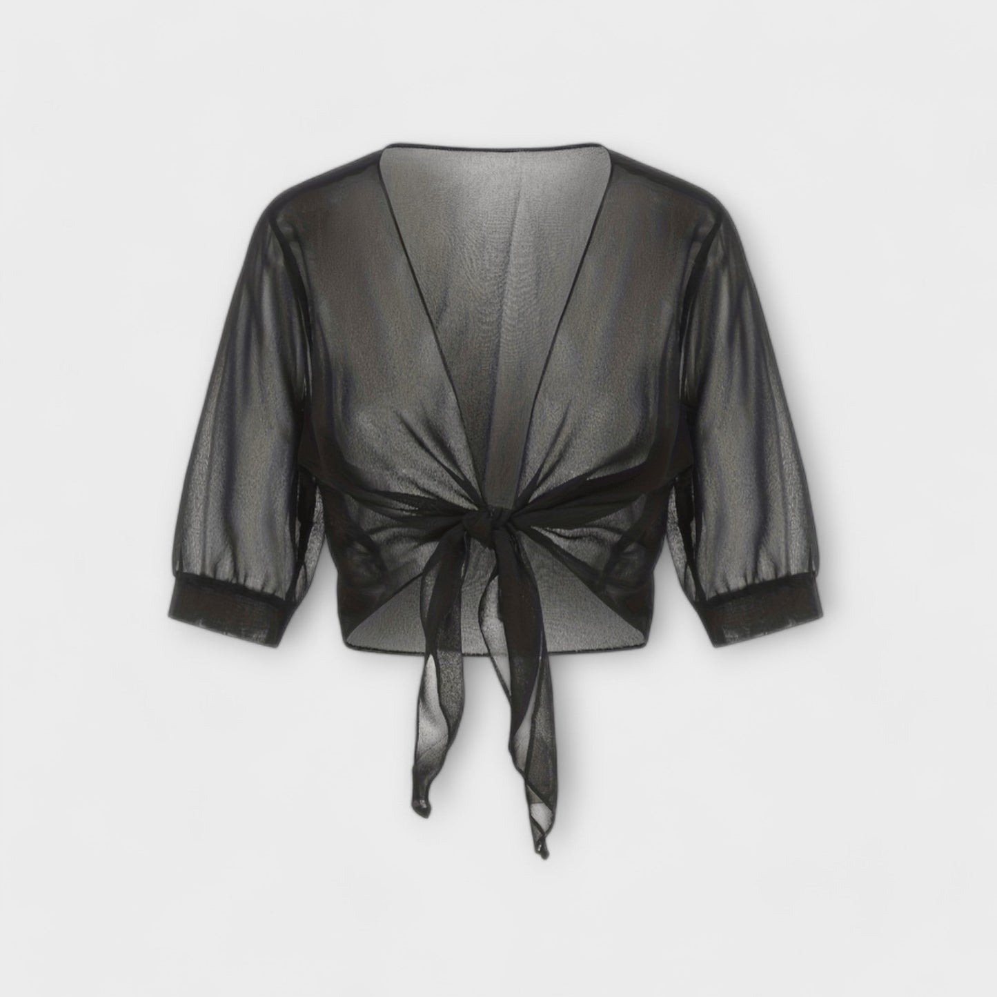 Olivia - Bluse mit offener Front