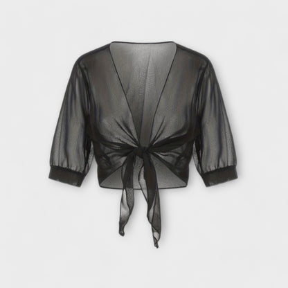 Olivia - Bluse mit offener Front