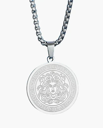 Medusa Lange Kette (Gold & Silber)