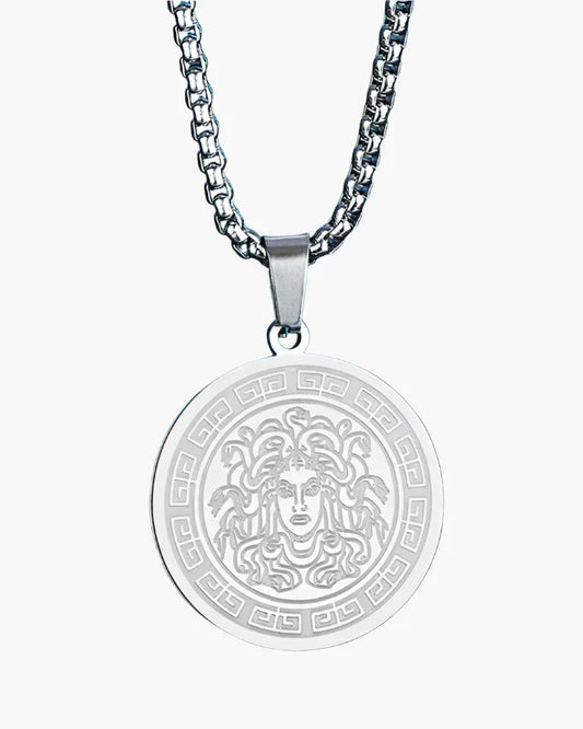 Medusa Lange Kette (Gold & Silber)