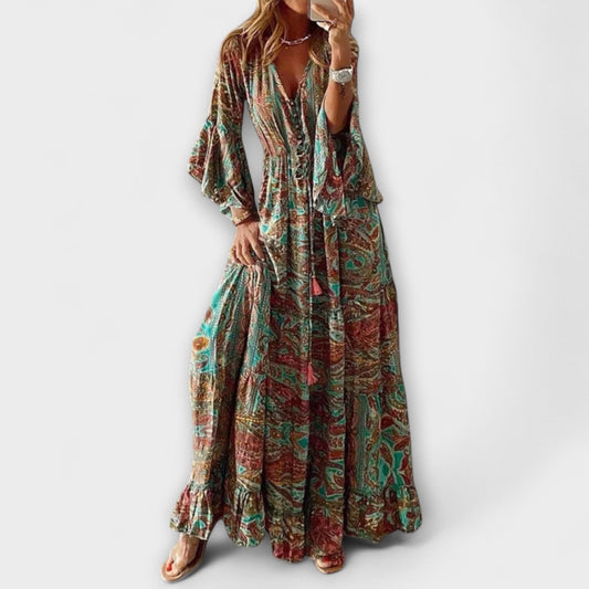 Renatilen - Bedrucktes Kleid für Frauen