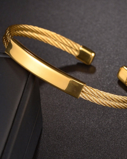 Drehkabel-Armband