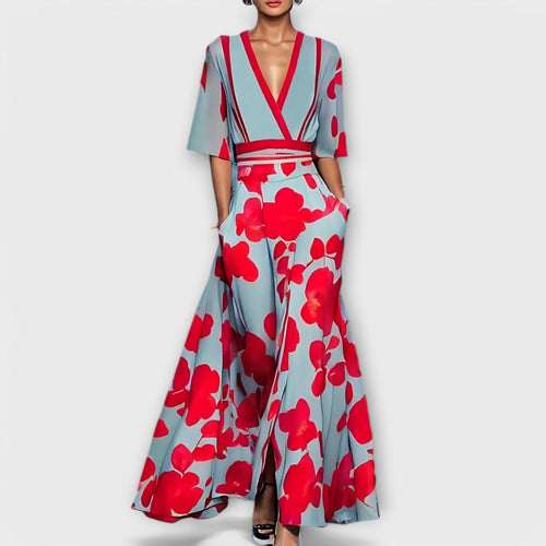 Elise - Elegantes Floral Kleid