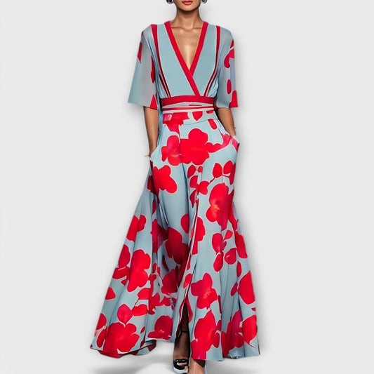Elise - Elegantes Floral Kleid