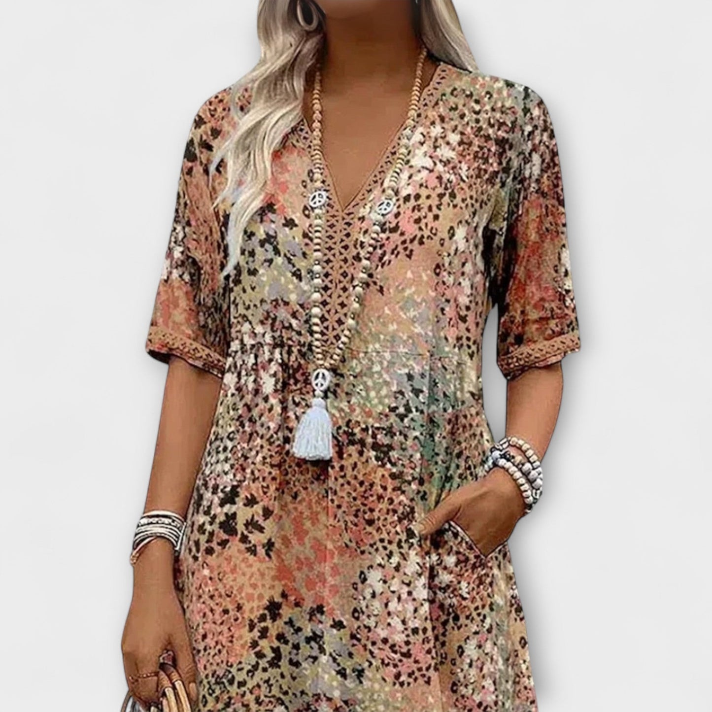 Maja - Floral Kleid