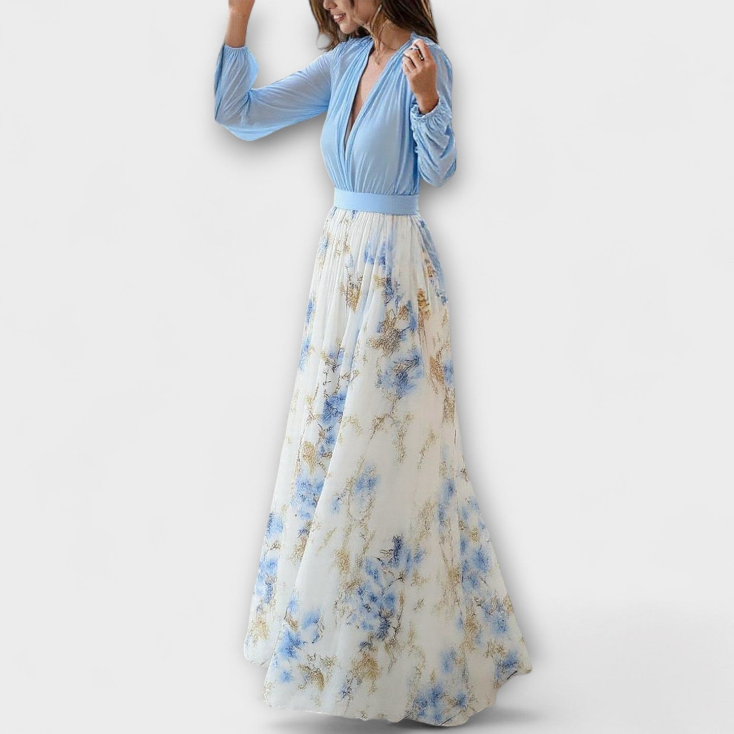 Harper - Florales Maxikleid