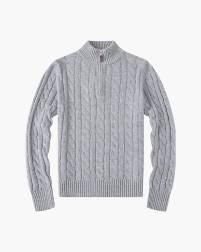 Damen Verbier Halbzip Sweater