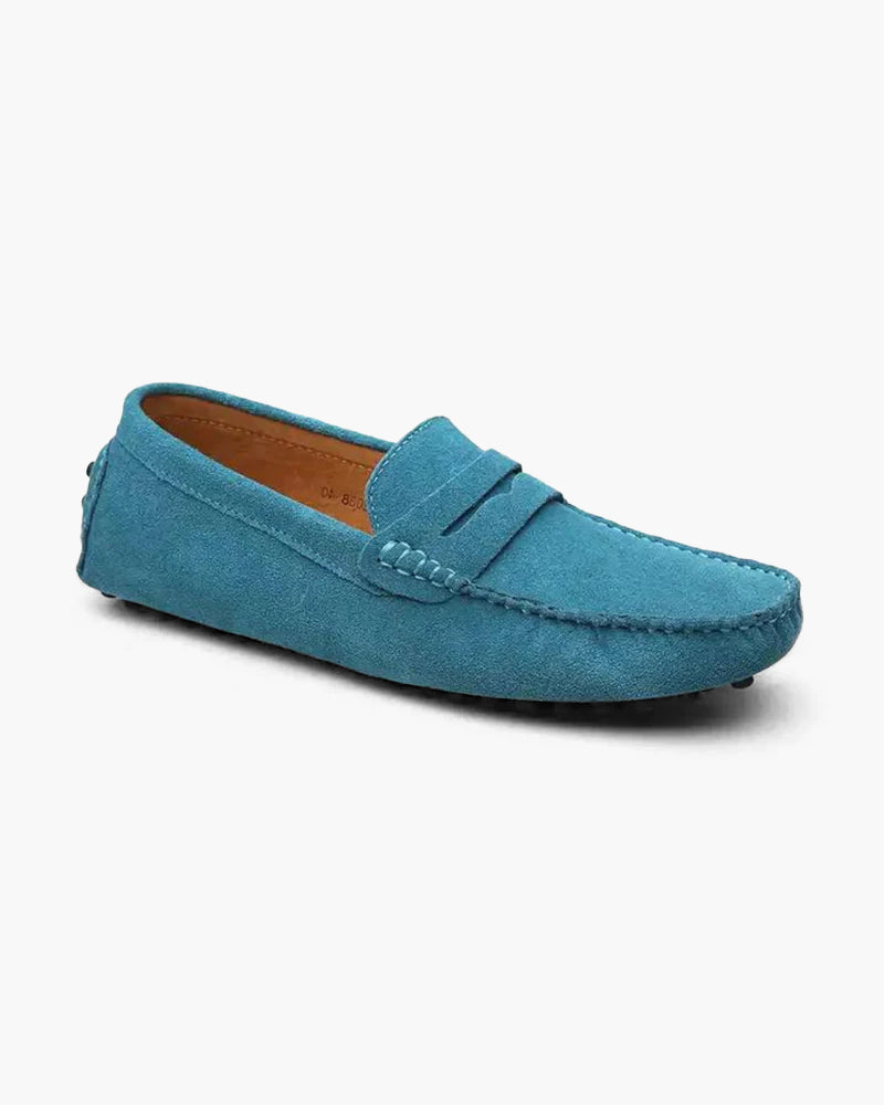 Wildleder Fahrer Slipper