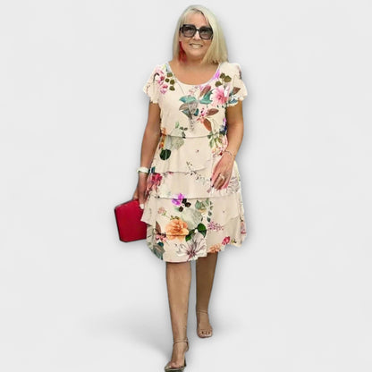 Lillian - Florales Eleganzkleid