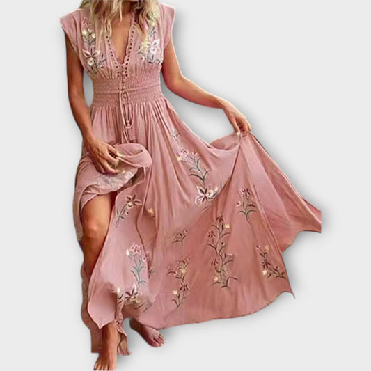 Felizia – Boho Kleid mit bezaubernder Stickerei