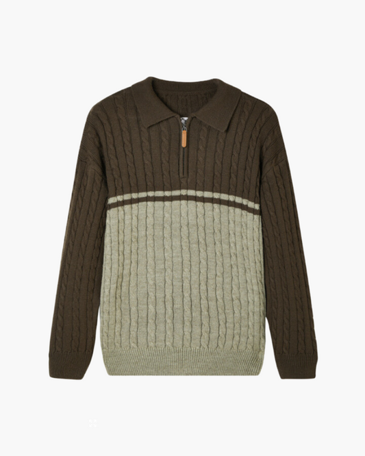 100% Premium Wolle Zip-Up