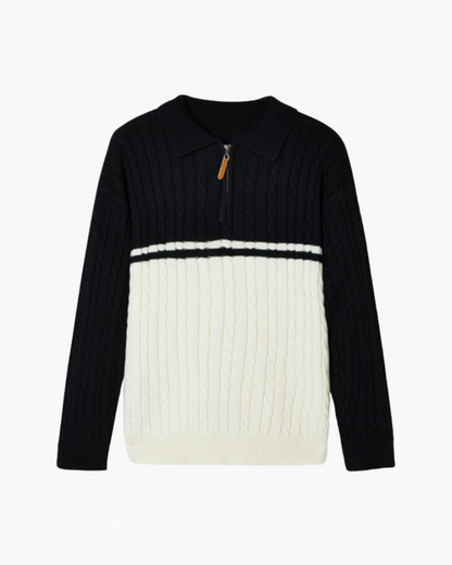 100% Premium Wolle Zip-Up