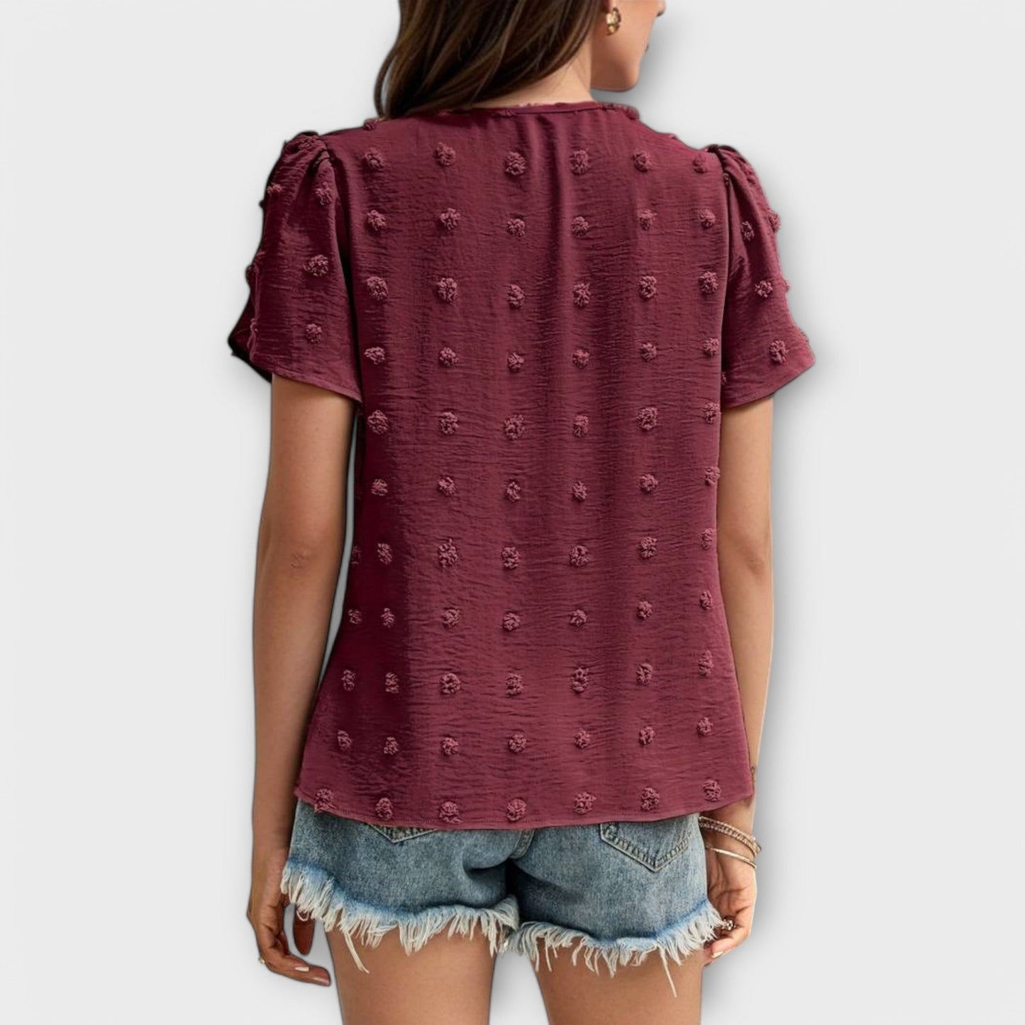 Charlotte - Die perfekte Polka Dot Bluse