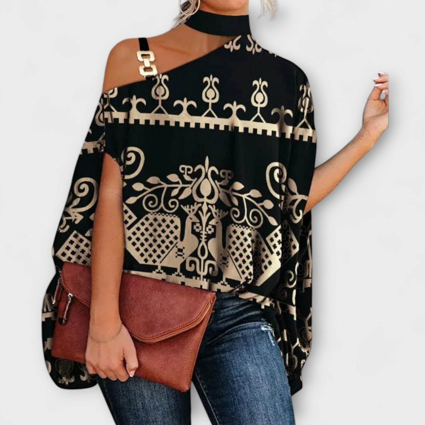 Off-Shoulder Bluse für Frauen