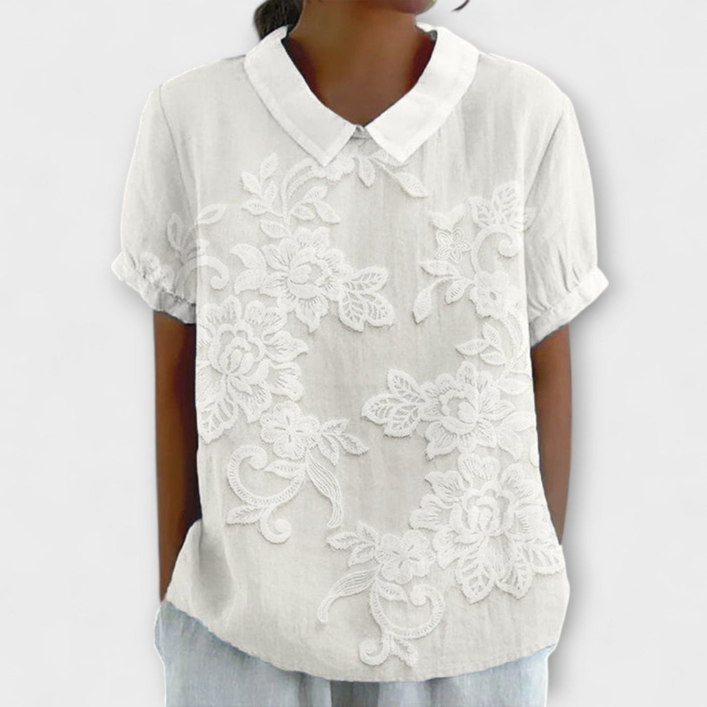 Emma - Shirt mit Vintage-Druck