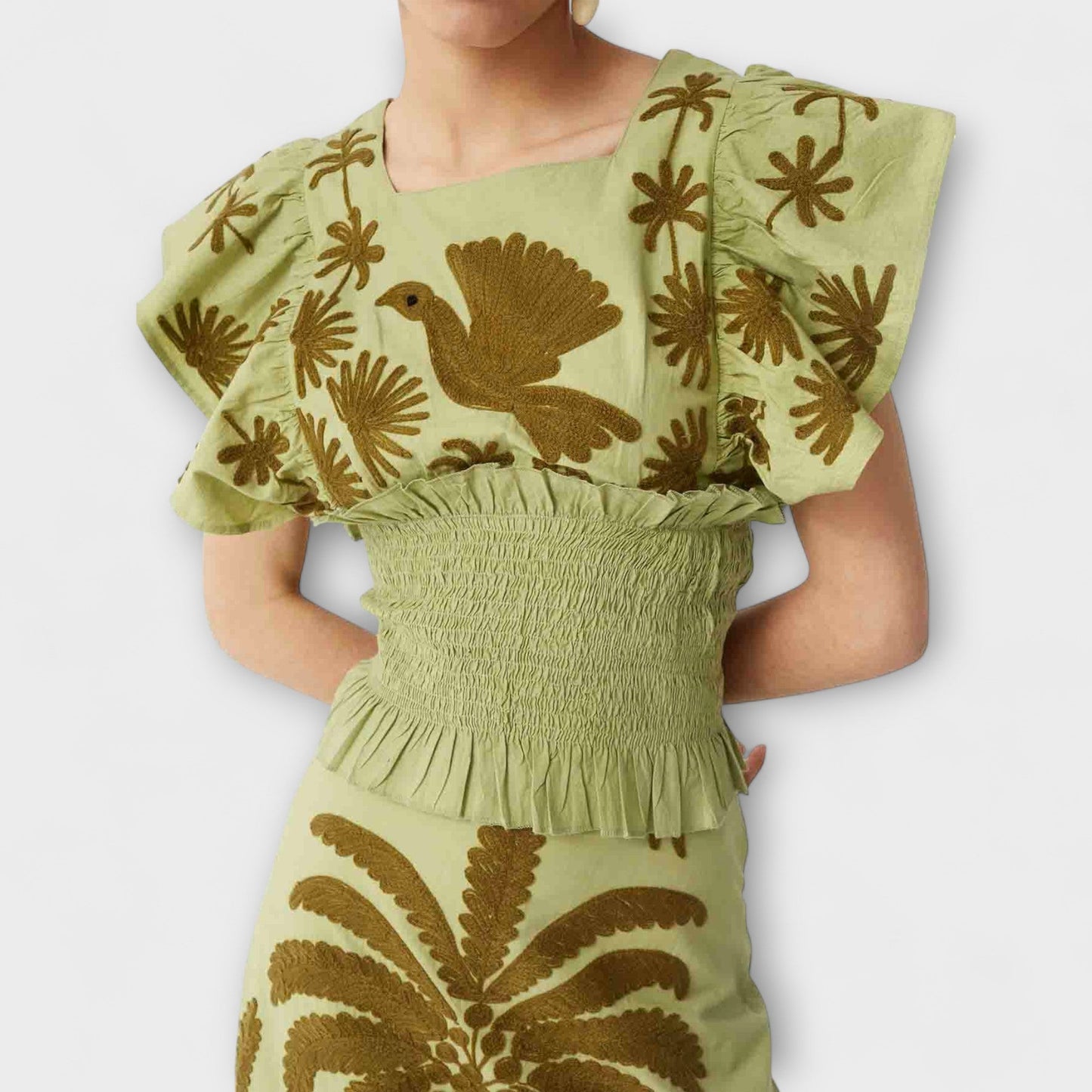 Amy - Schickes Palmenkleid